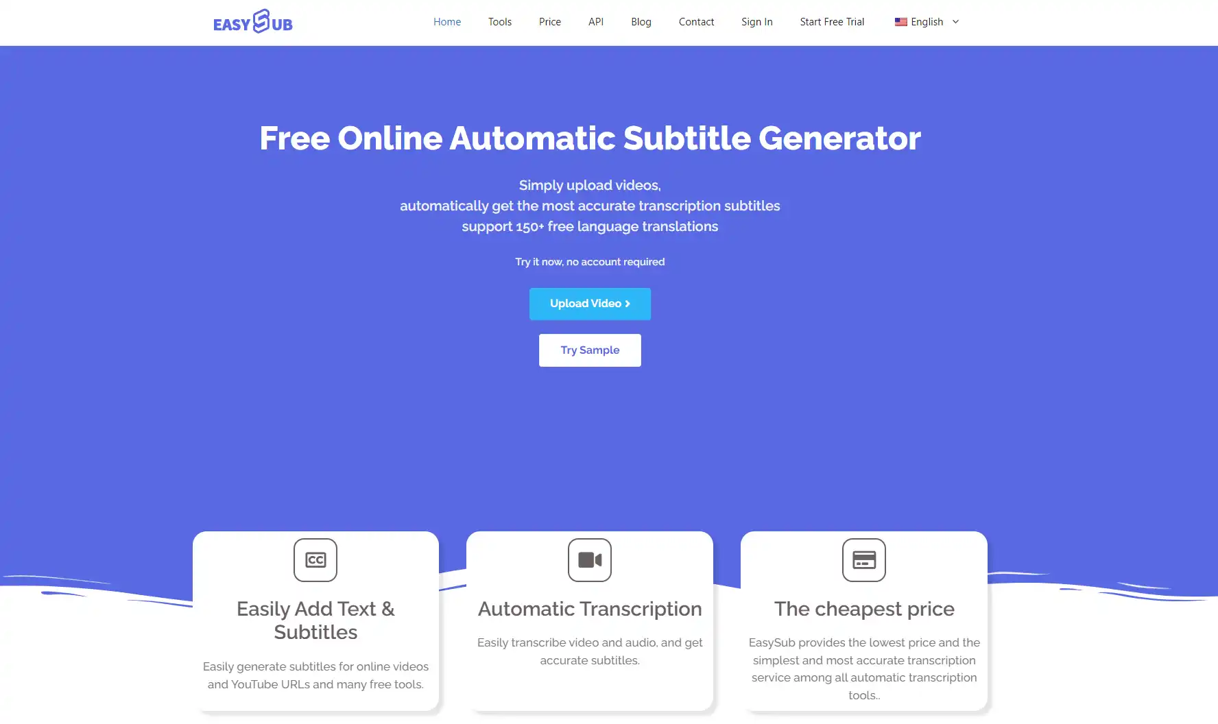 Easyssub AI Tool AI tool on ai-hunter.io the largest artificial intelligence directory EasySsub AI tool
