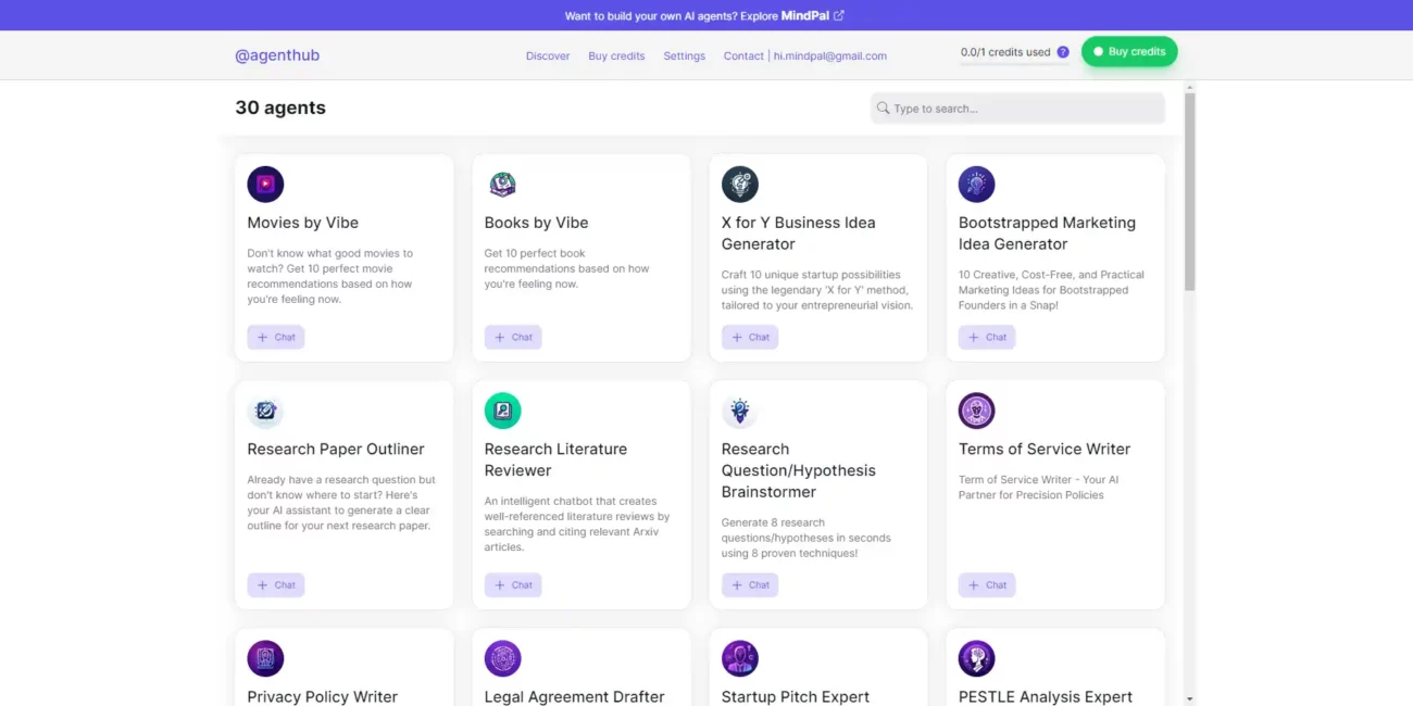 The Agent Hub