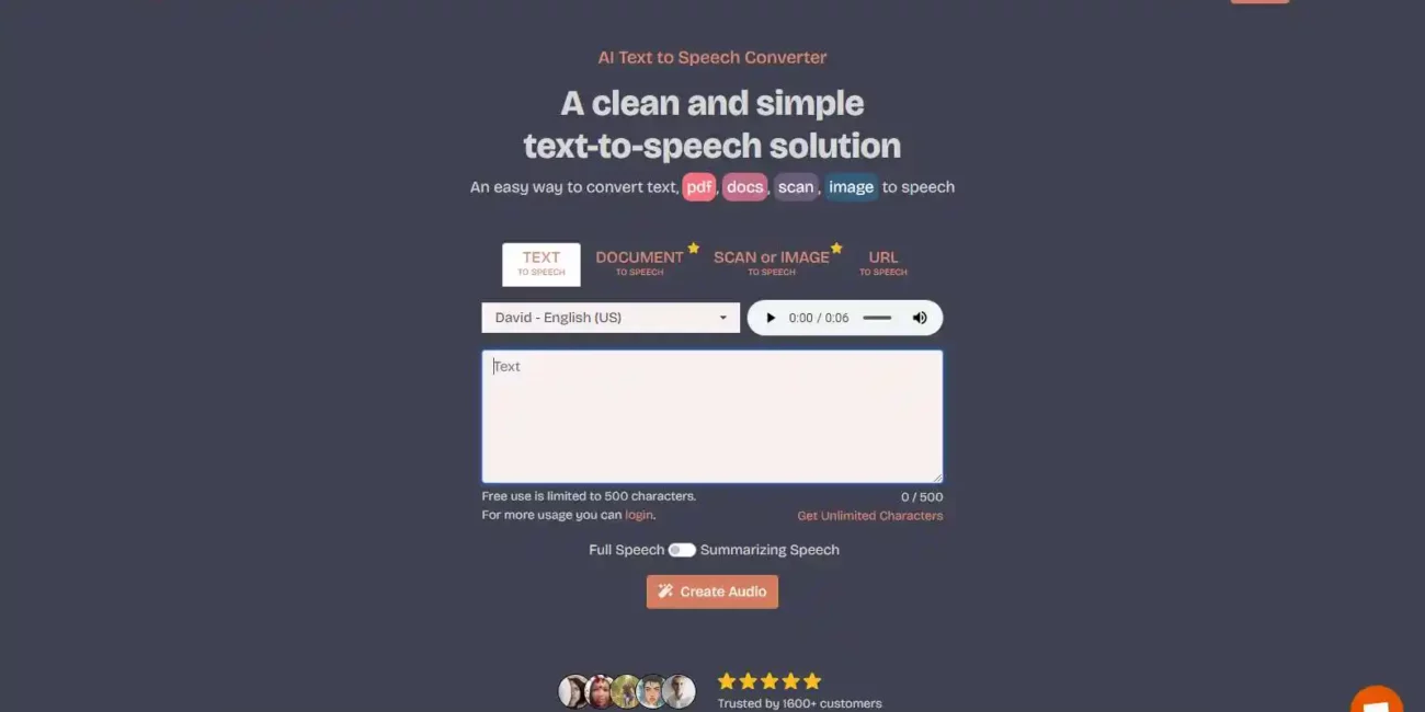 AnyToSpeech