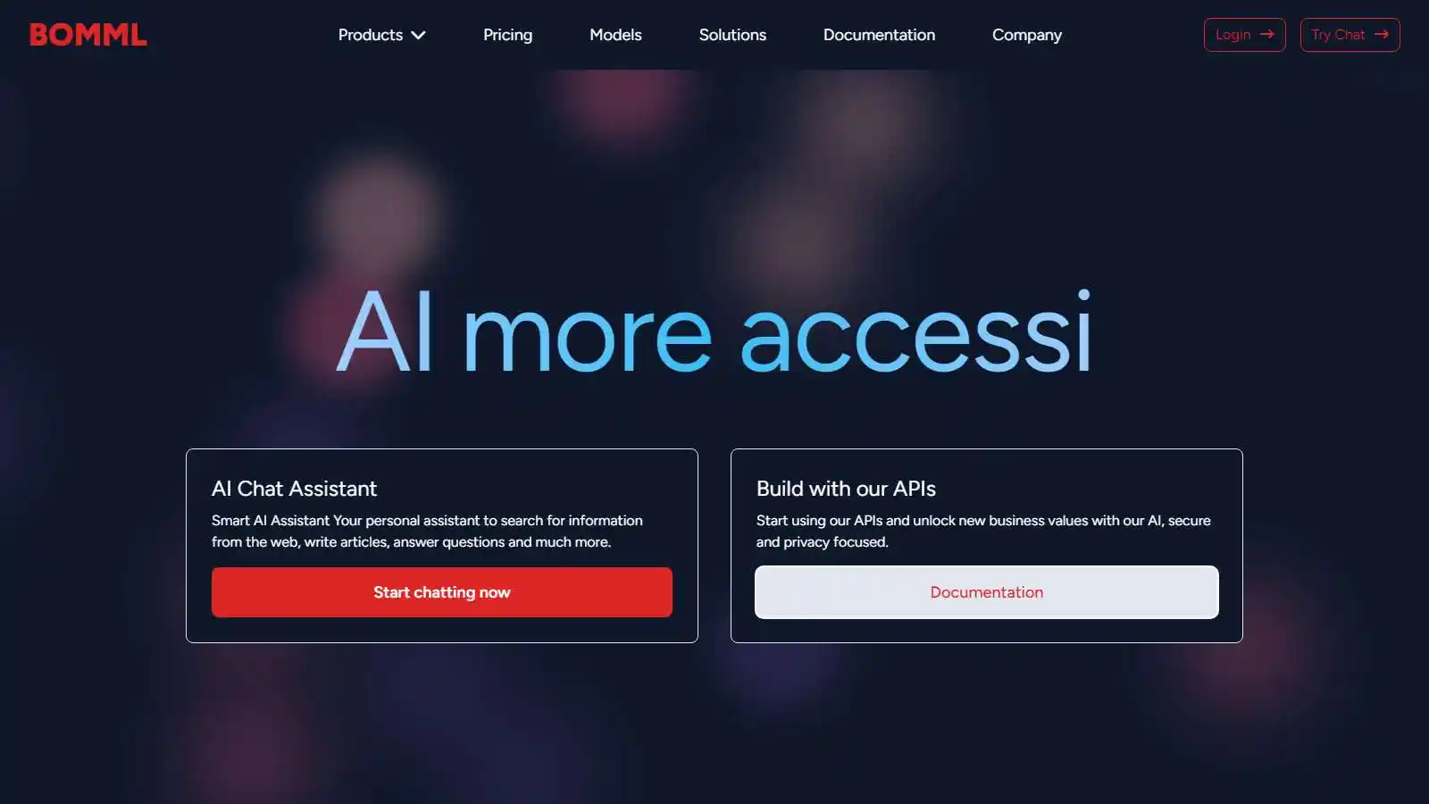 BOMML AI AI Tool