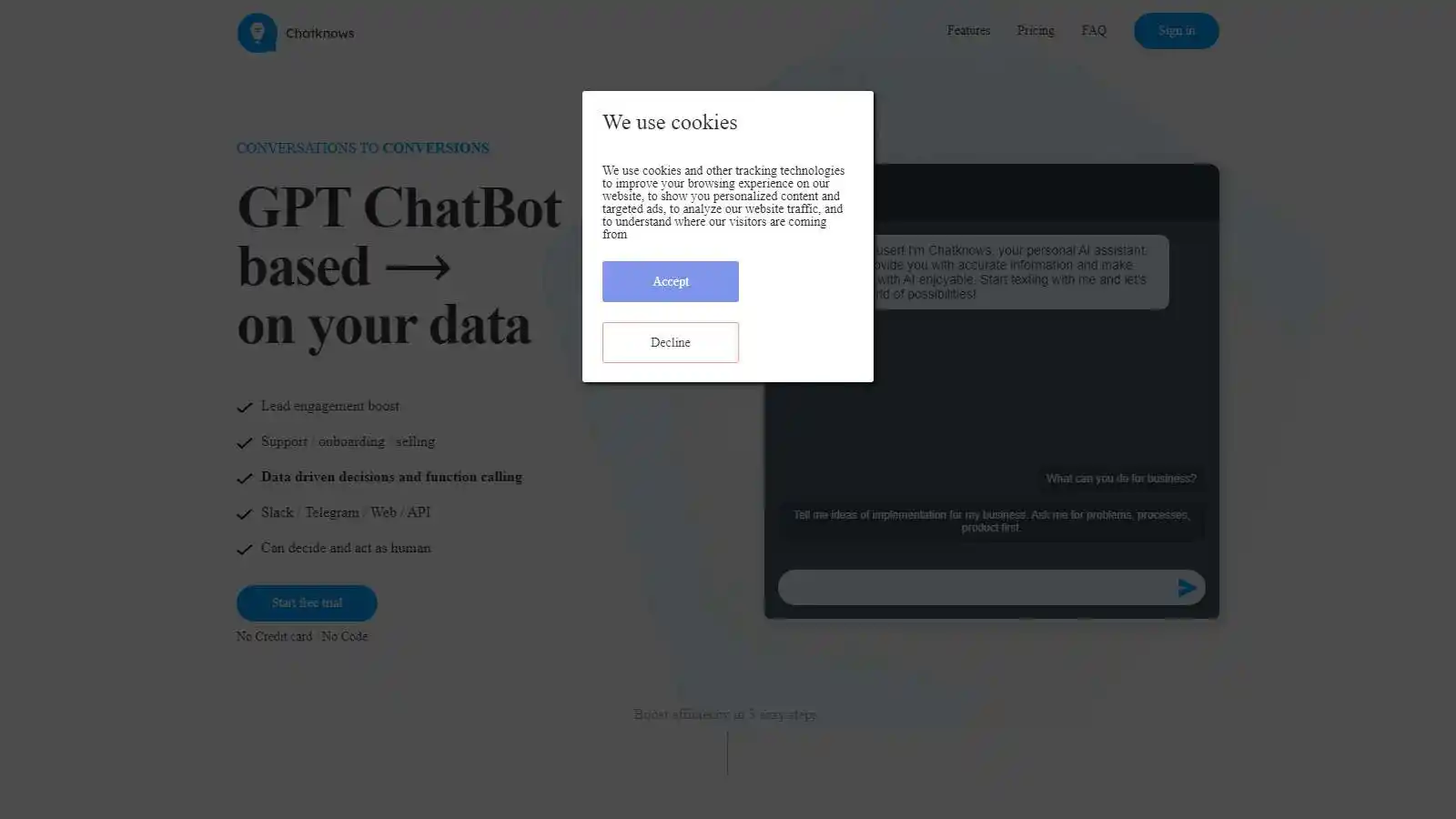 Chatknows.AI AI Tool