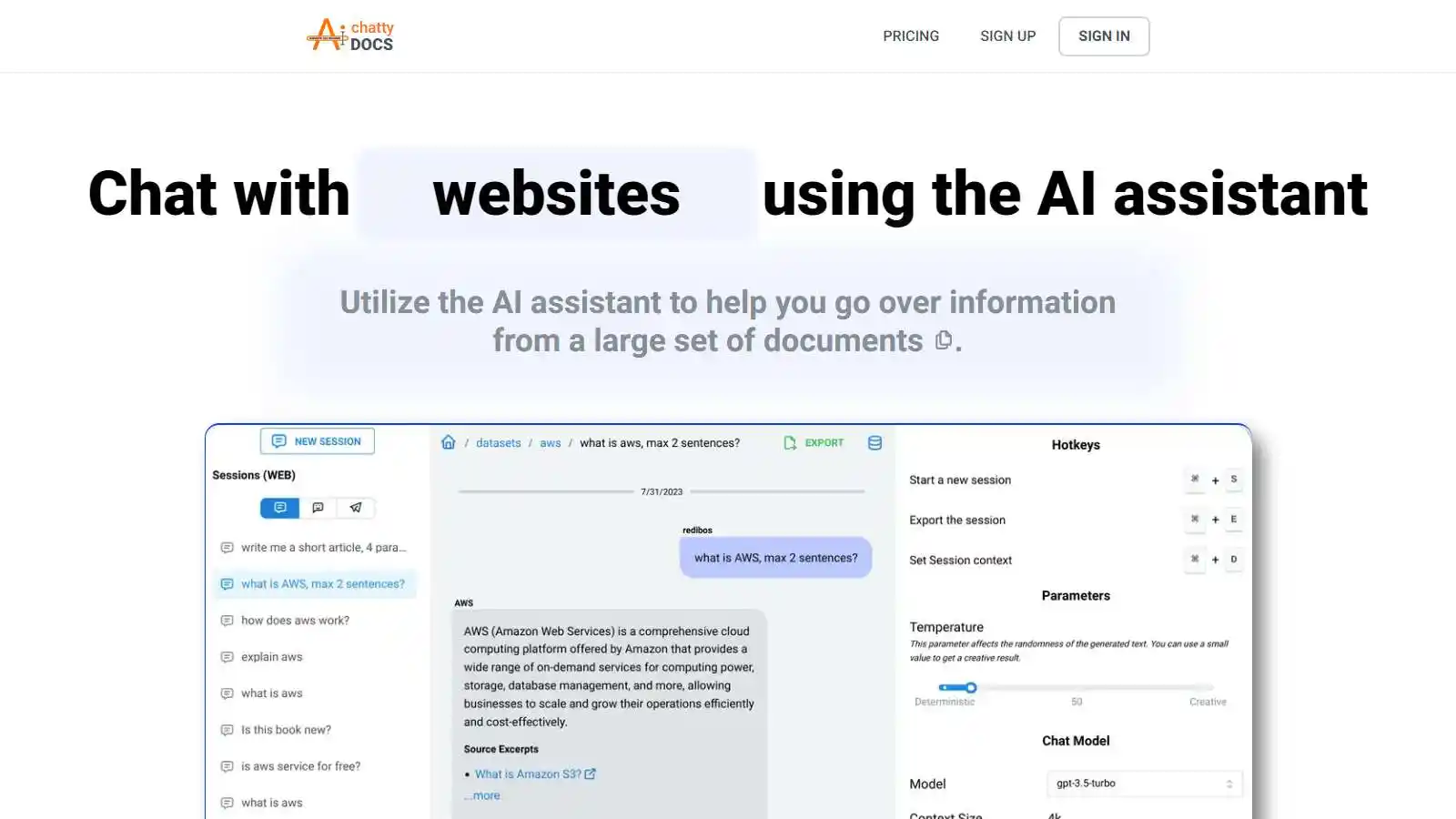 ChattyDocs AI Tool