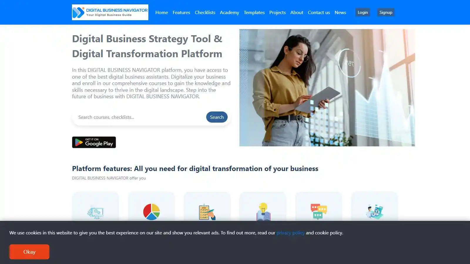 DIGITAL BUSINESS NAVIGATOR AI Tool