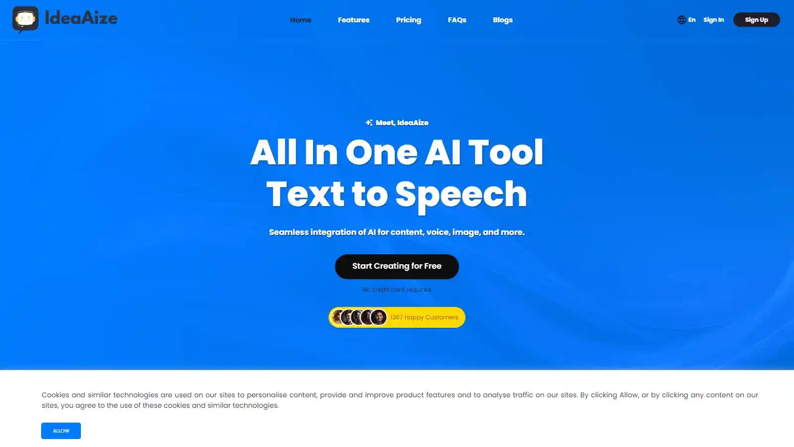 IdeaAize AI Tool