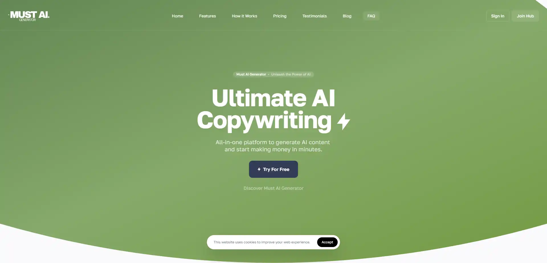 Must Ai Generator tool