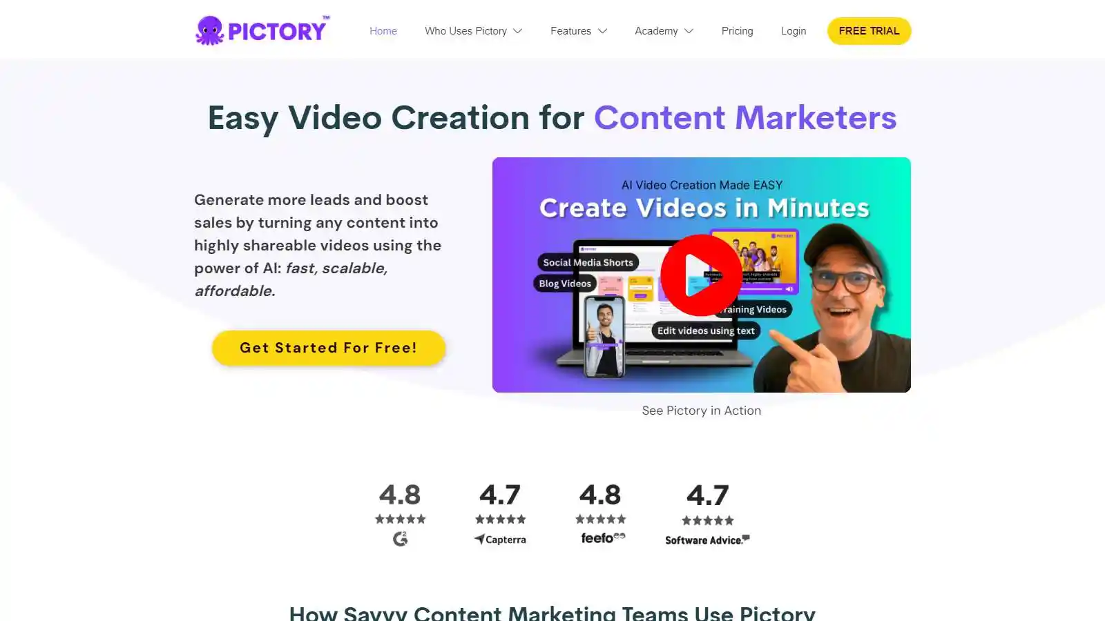 pictory.ai AI Tool