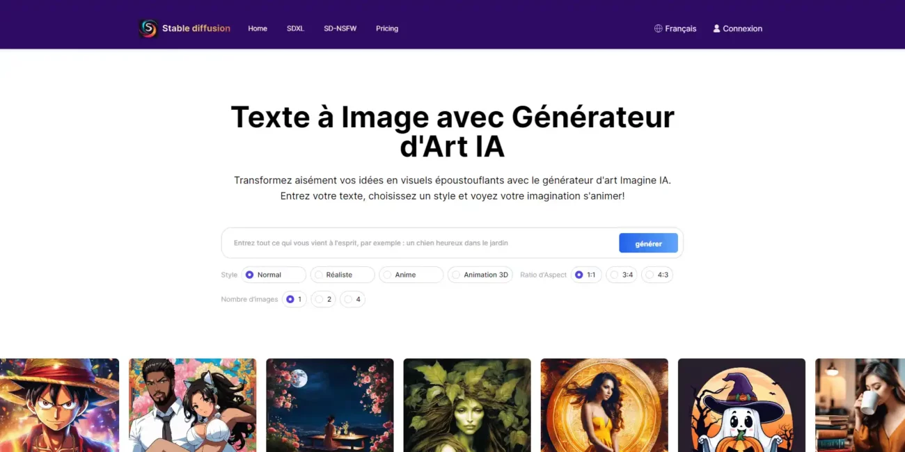 Stable Diffusion AI Generator Online