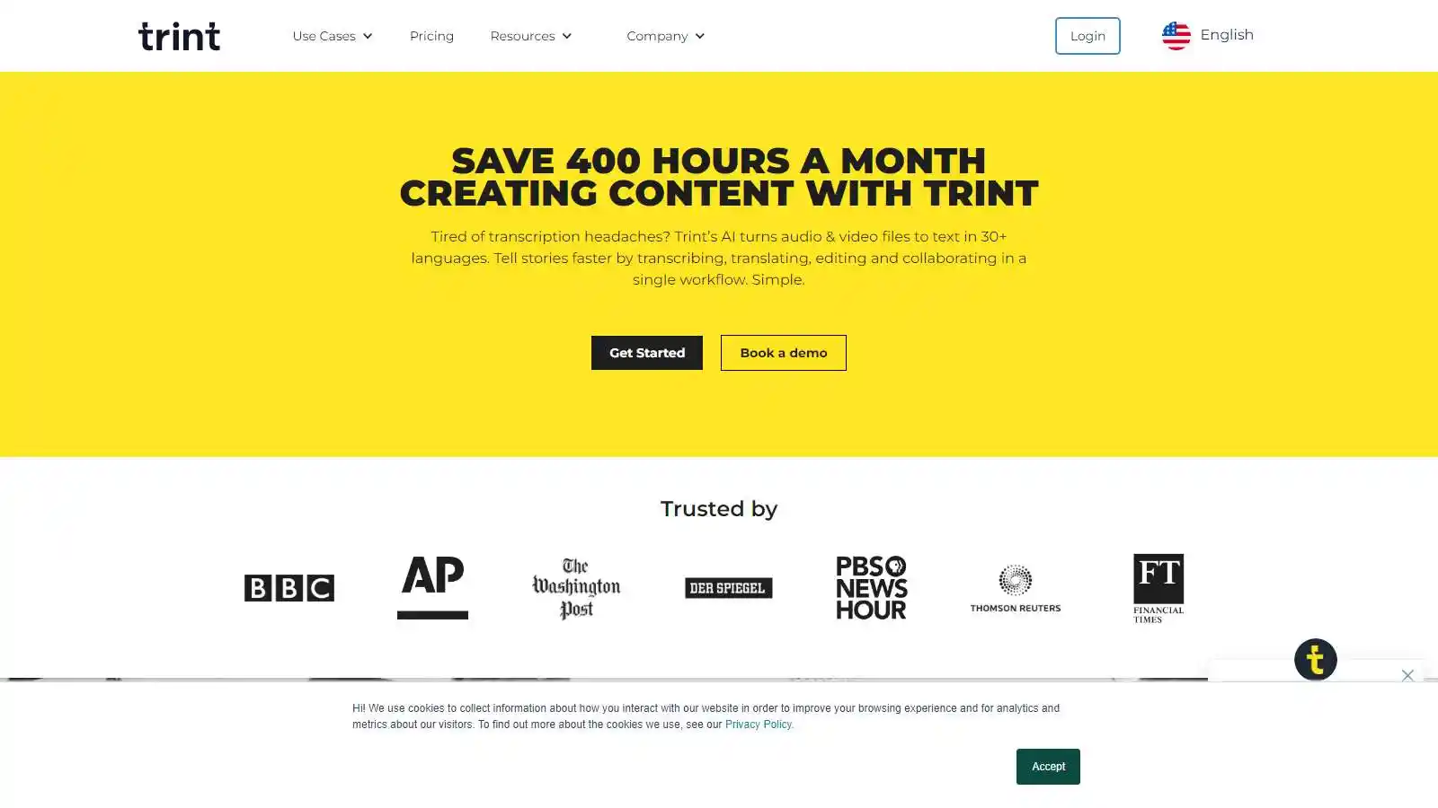 Trint AI Tool
