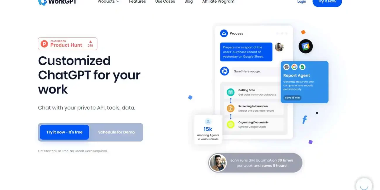 WorkGPT: Combination of ChatGPT & Zapier