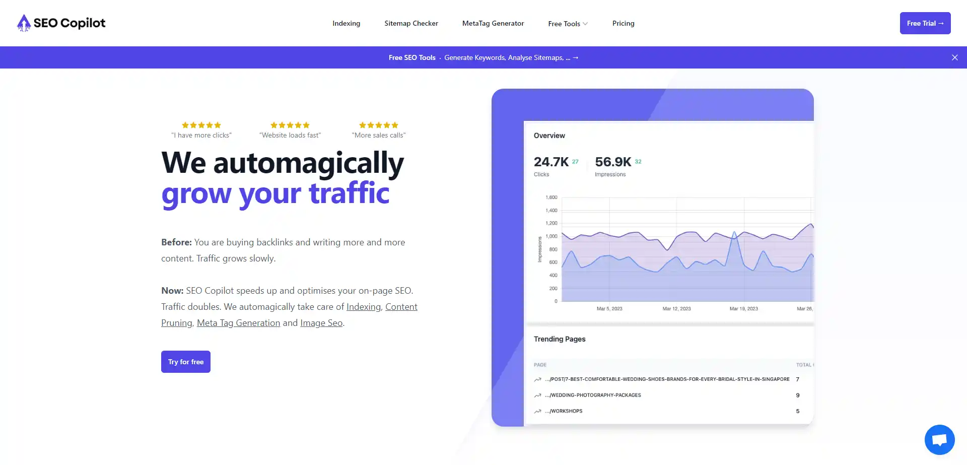 Outil SEO Copilot AI