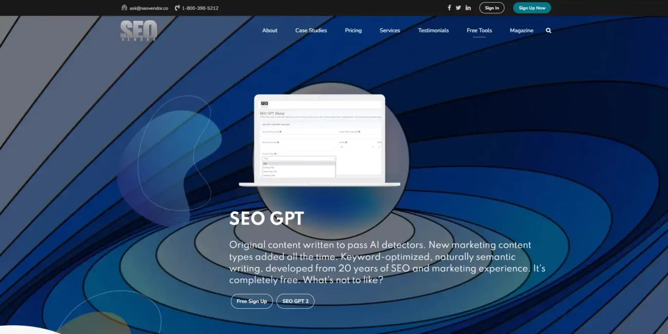 SEO GPT