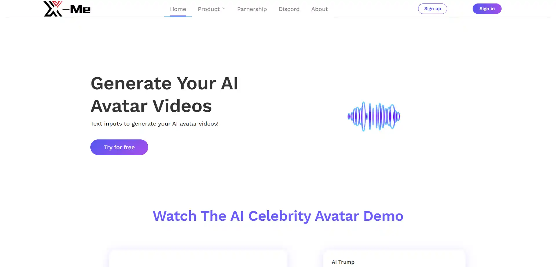X-Me AI tool