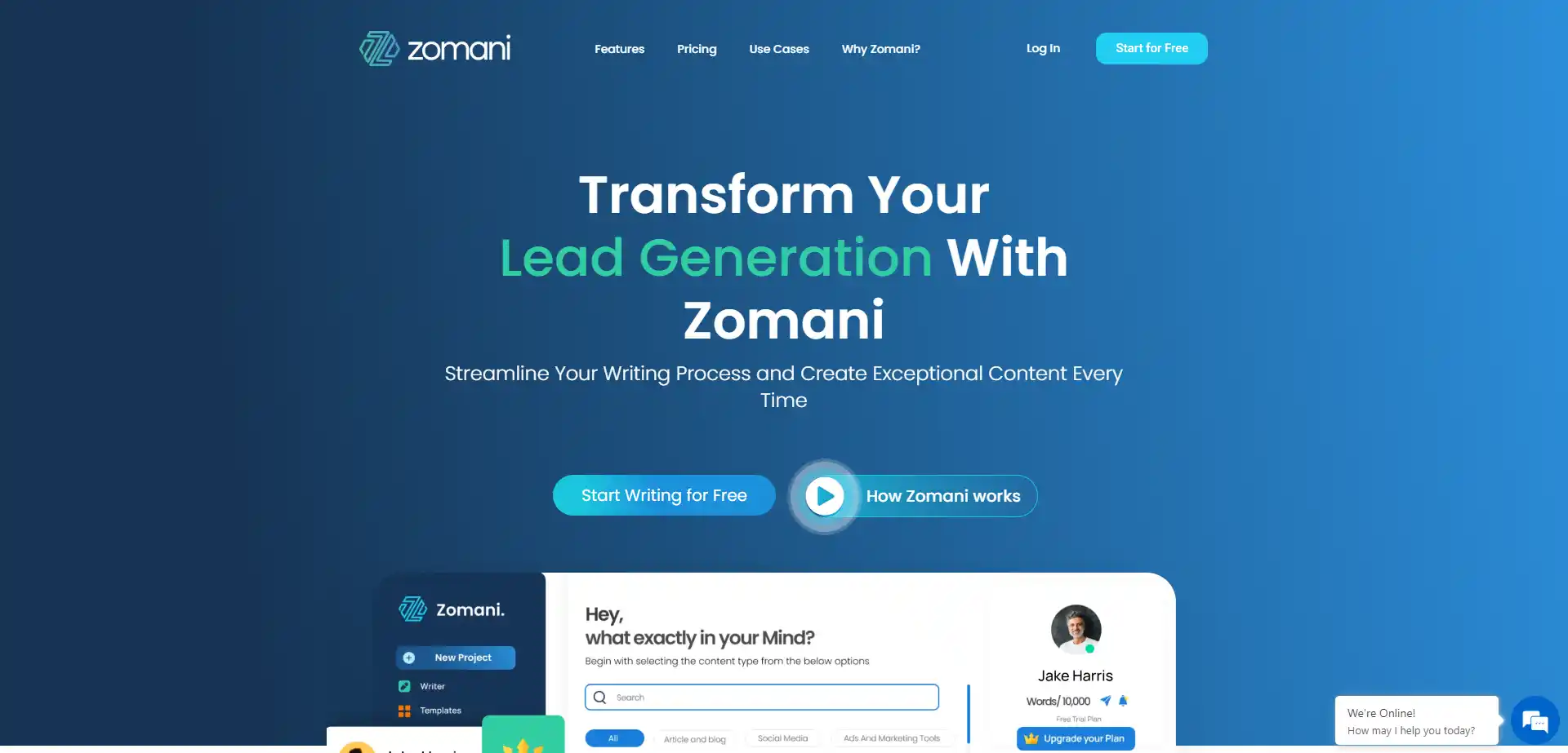 Zomani AI tool