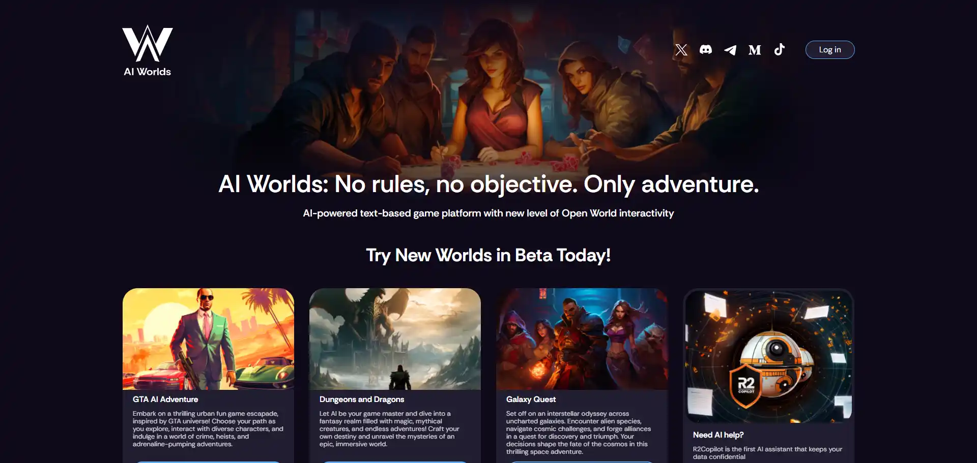 AI Worlds AI tool on ai-hunter.io the largest artificial intelligence directory AI Worlds tool
