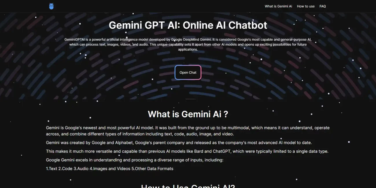 Gemini GPT AI