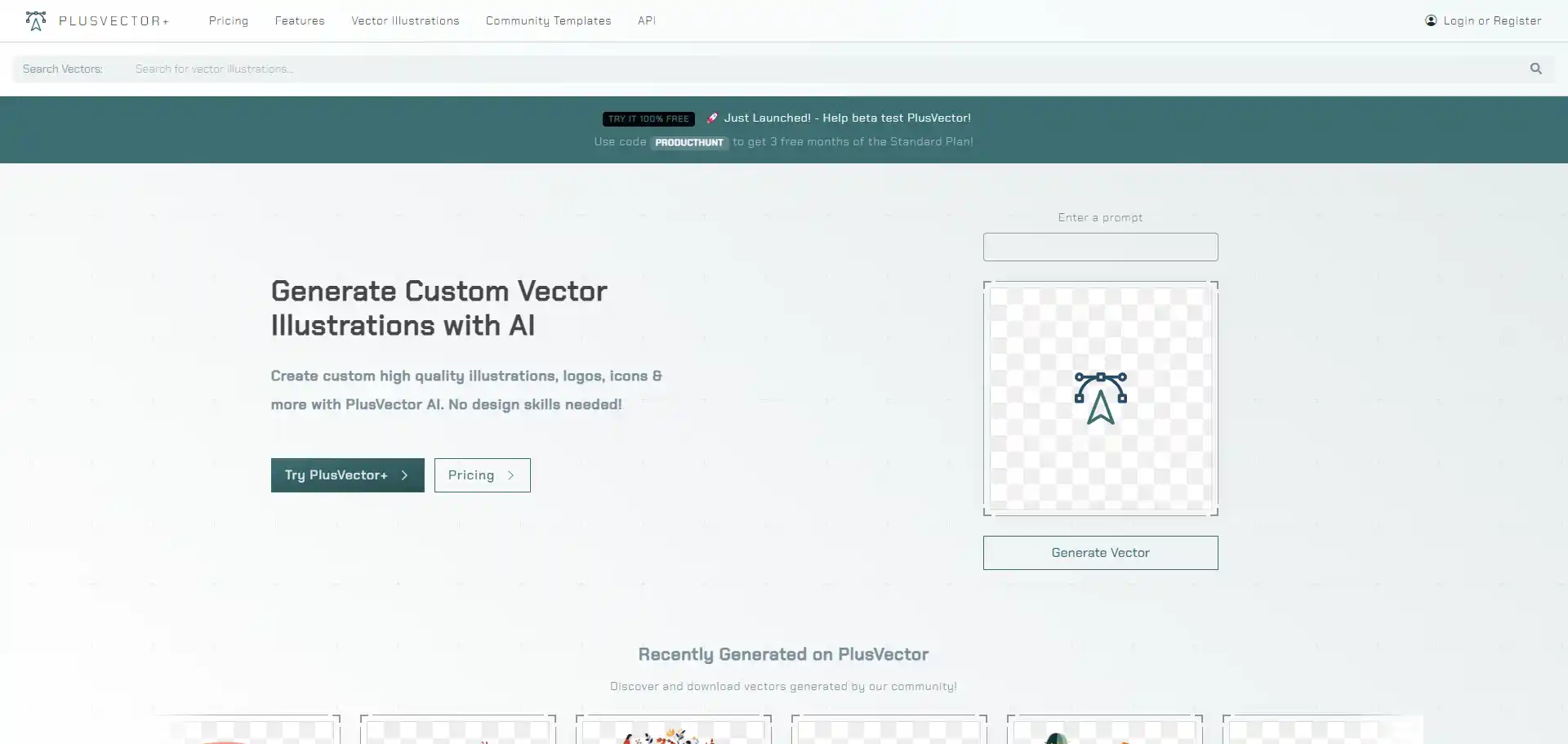 PlusVector AI tool