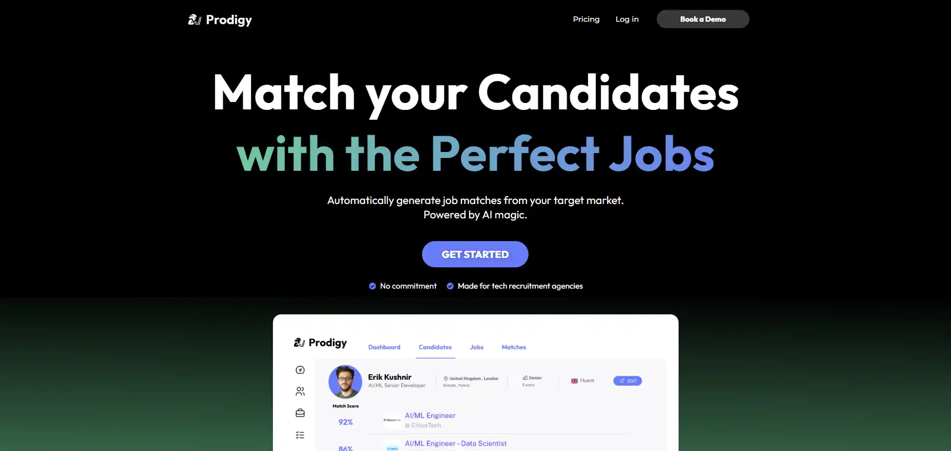 Fabricator AI tool on ai-hunter.io the largest artificial intelligence directory Outil d'IA Prodigy