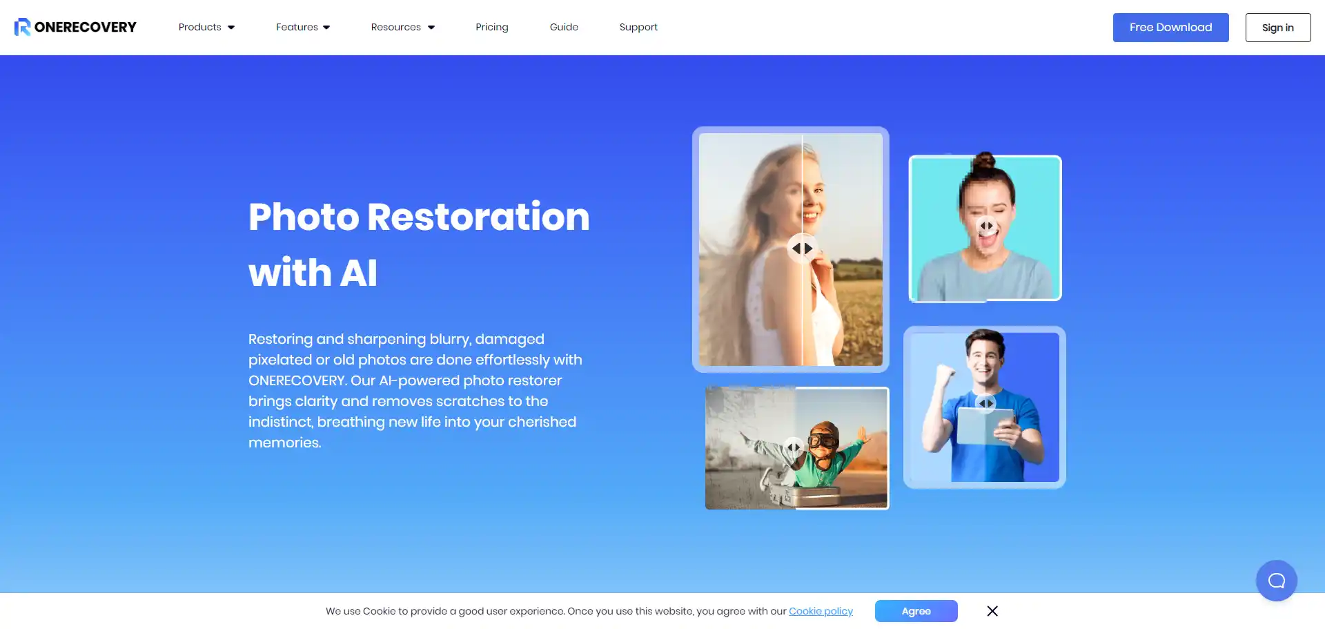 Repair Photo AI tool