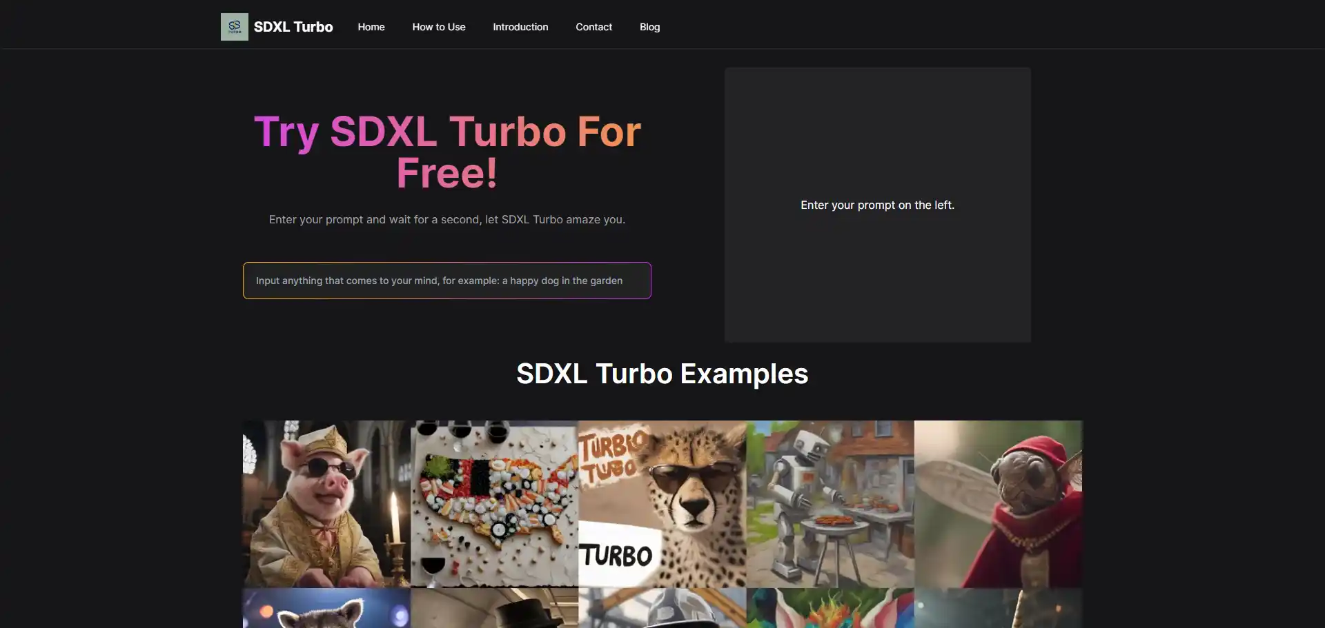 SpeakUp AI AI tool on ai-hunter.io the largest artificial intelligence directory Outil d'IA SDXL Turbo Playground