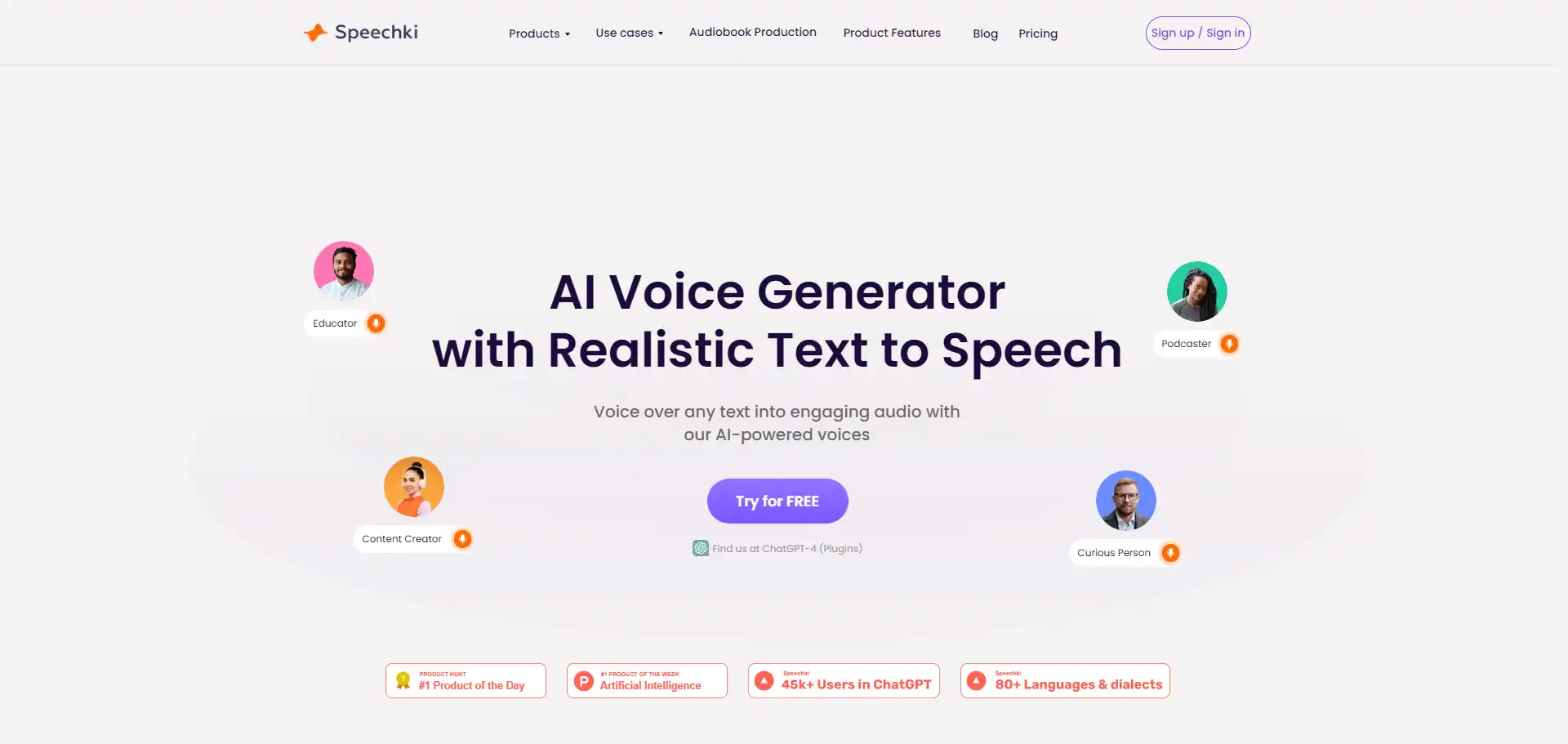 Speechki AI tool