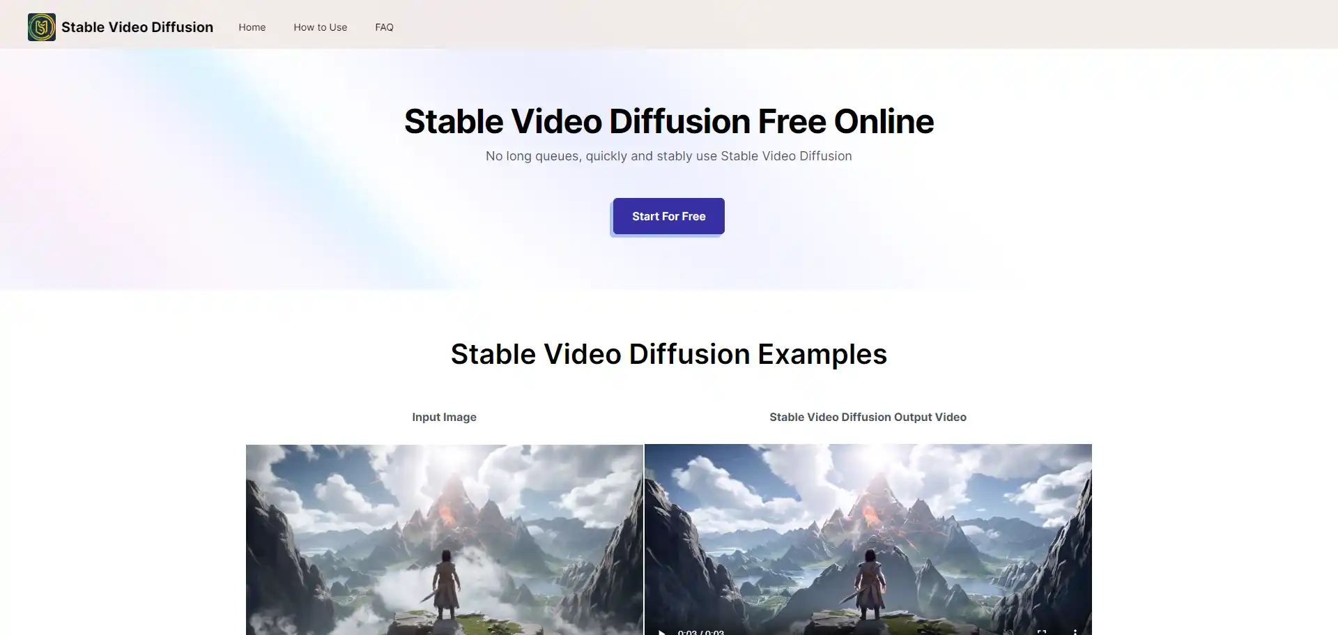 Stable videtable video diffusion online