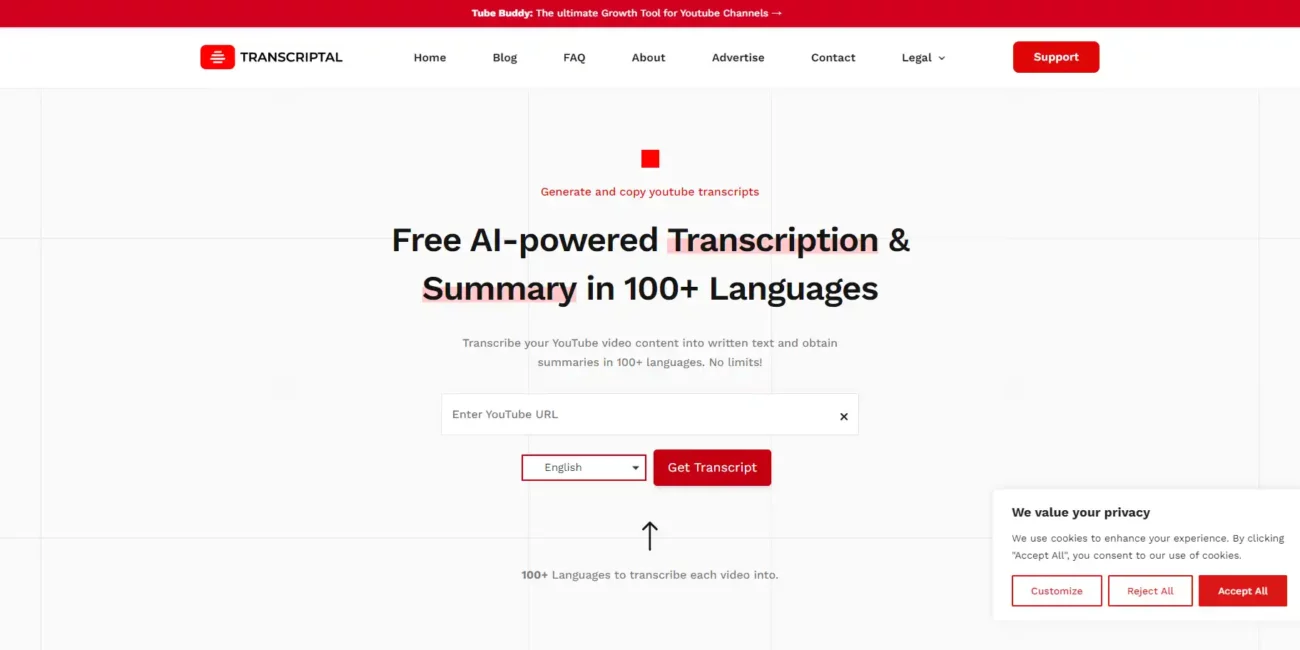 Transcriptal