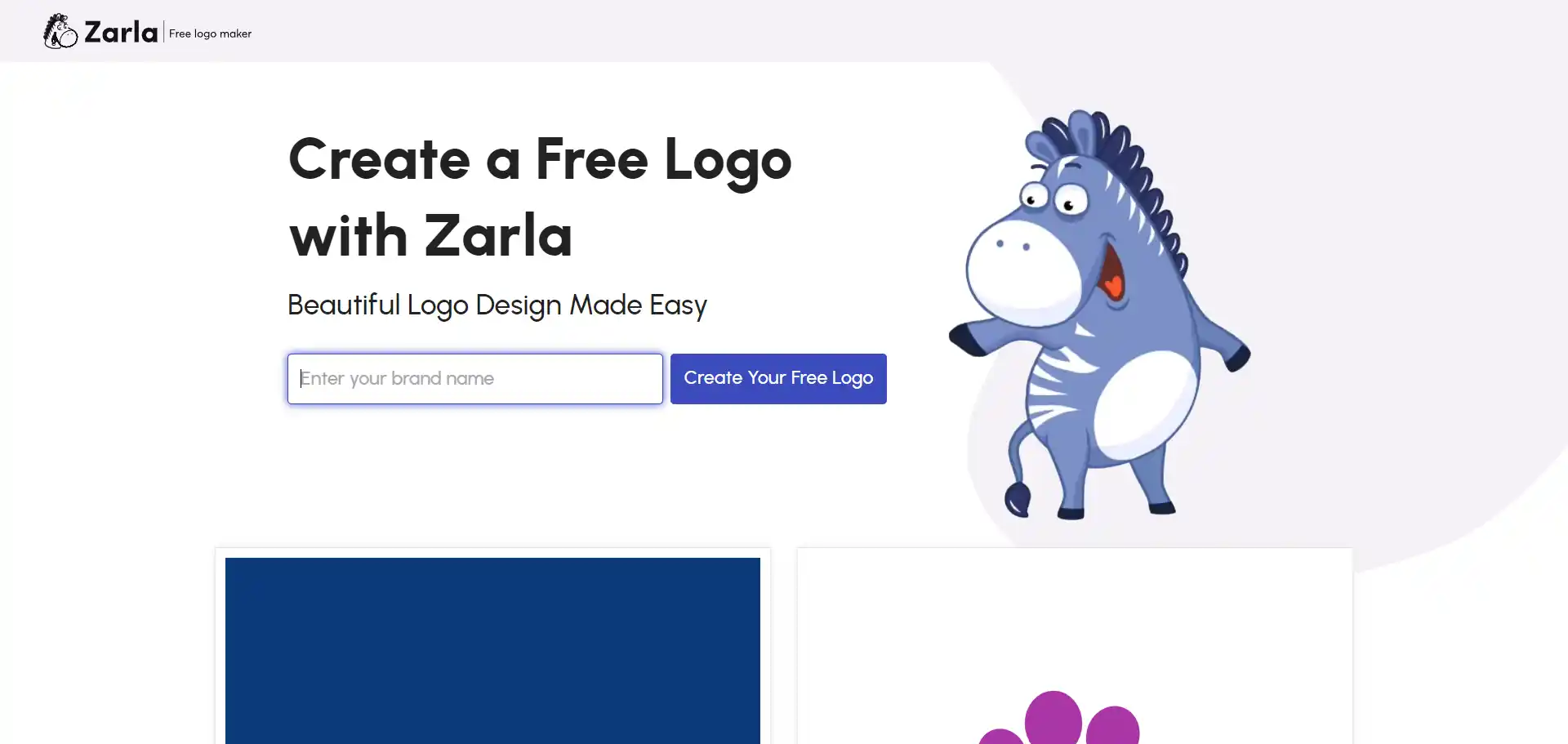 Zarla Logo Maker AI tool on ai-hunter.io the largest artificial intelligence directory Zarla Logo Maker AI tool