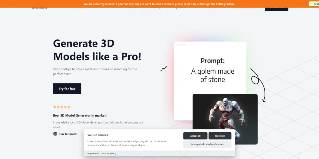 3D AI STUDIO