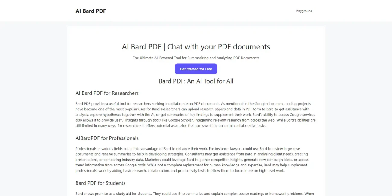 Bard PDF