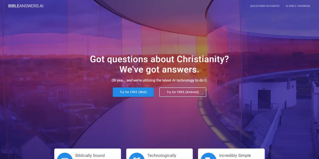 Bible Answers AI