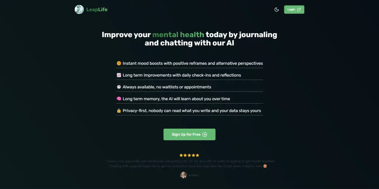 LeapLife AI tool