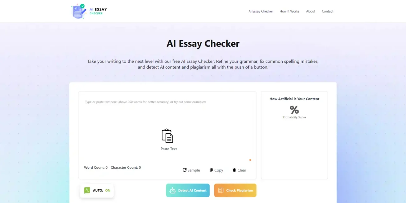 Ai Essay Checker