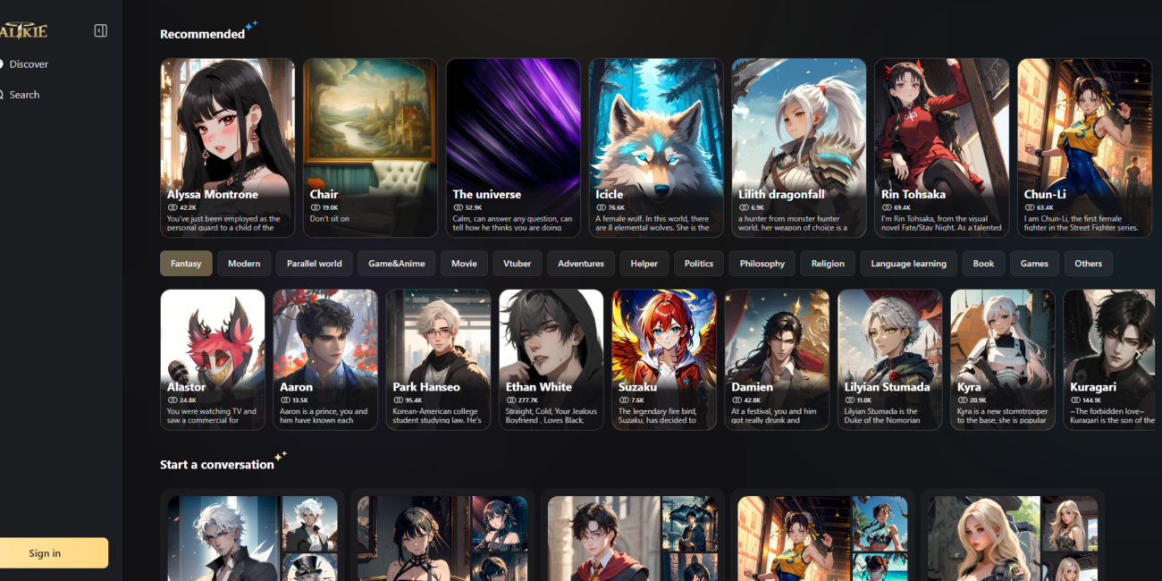 Talkie: Soulful Character AI 17+
