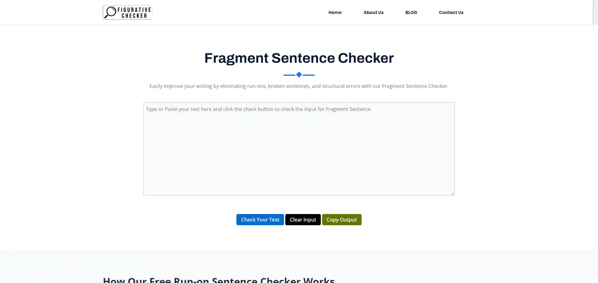 Fragment Sentence Checker - AI TOOL