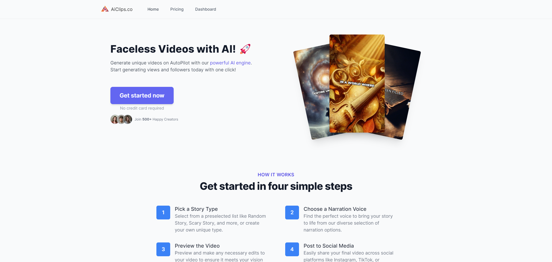 AiClips AI tool on ai-hunter.io the largest artificial intelligence directory