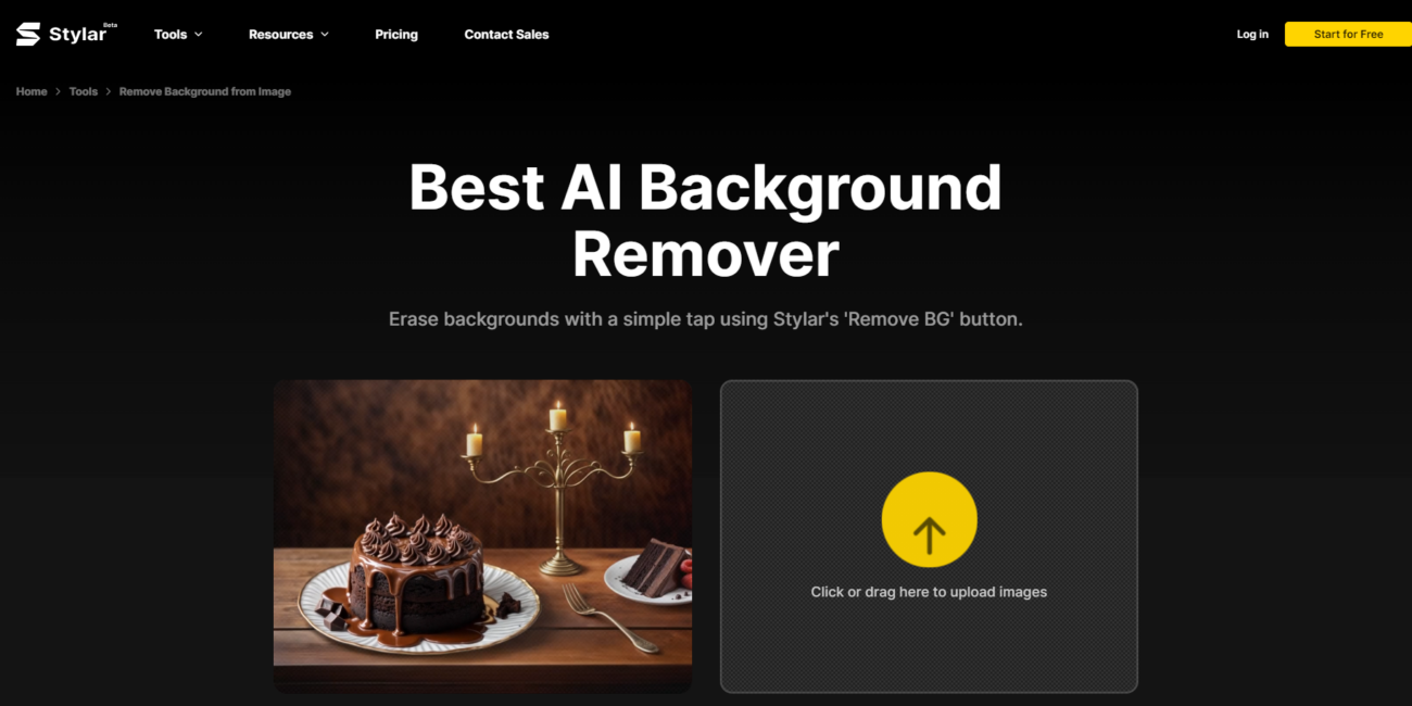 AI Background Remover by Stylar