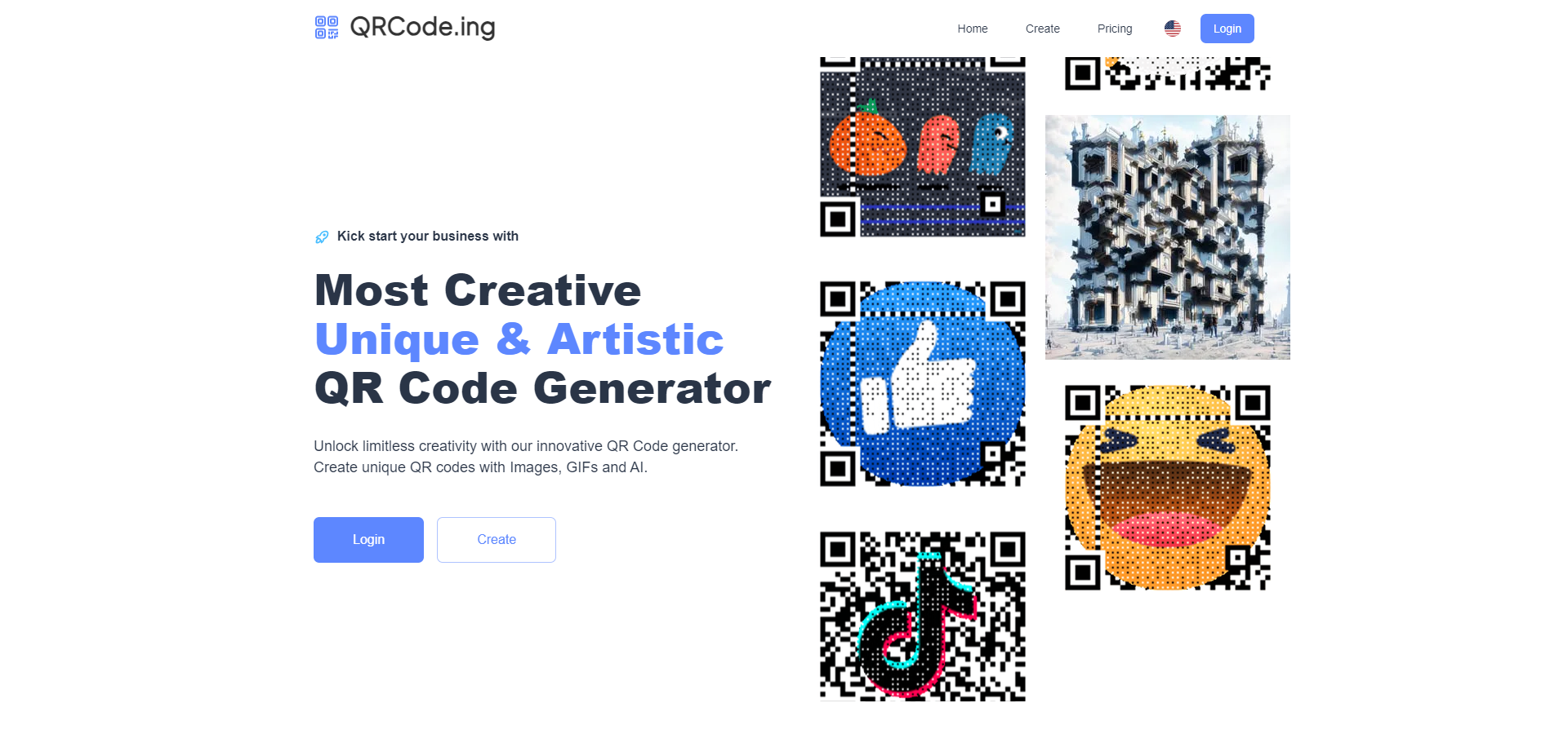 QRCode.ing - AI TOOL