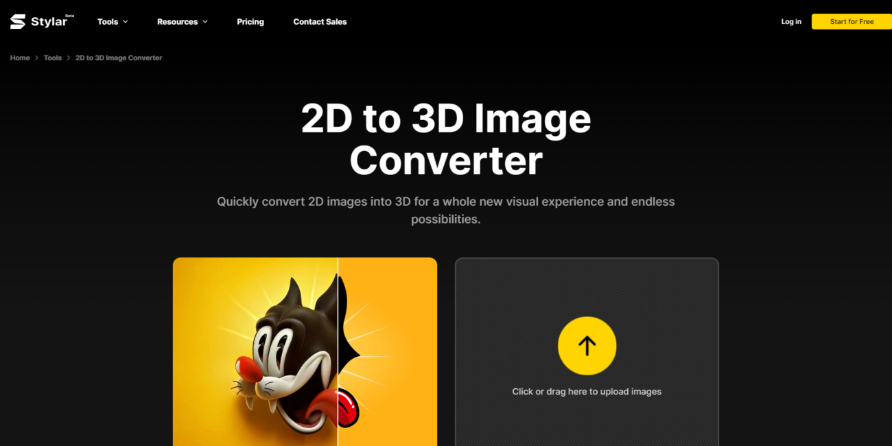 2D to 3D Image Converter by Stylar