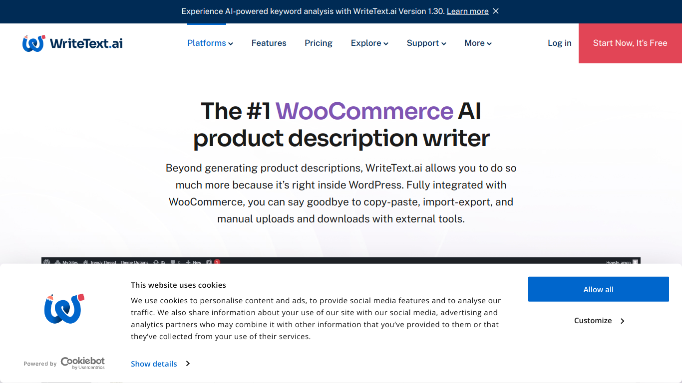 WriteText.ai for WooCommerce