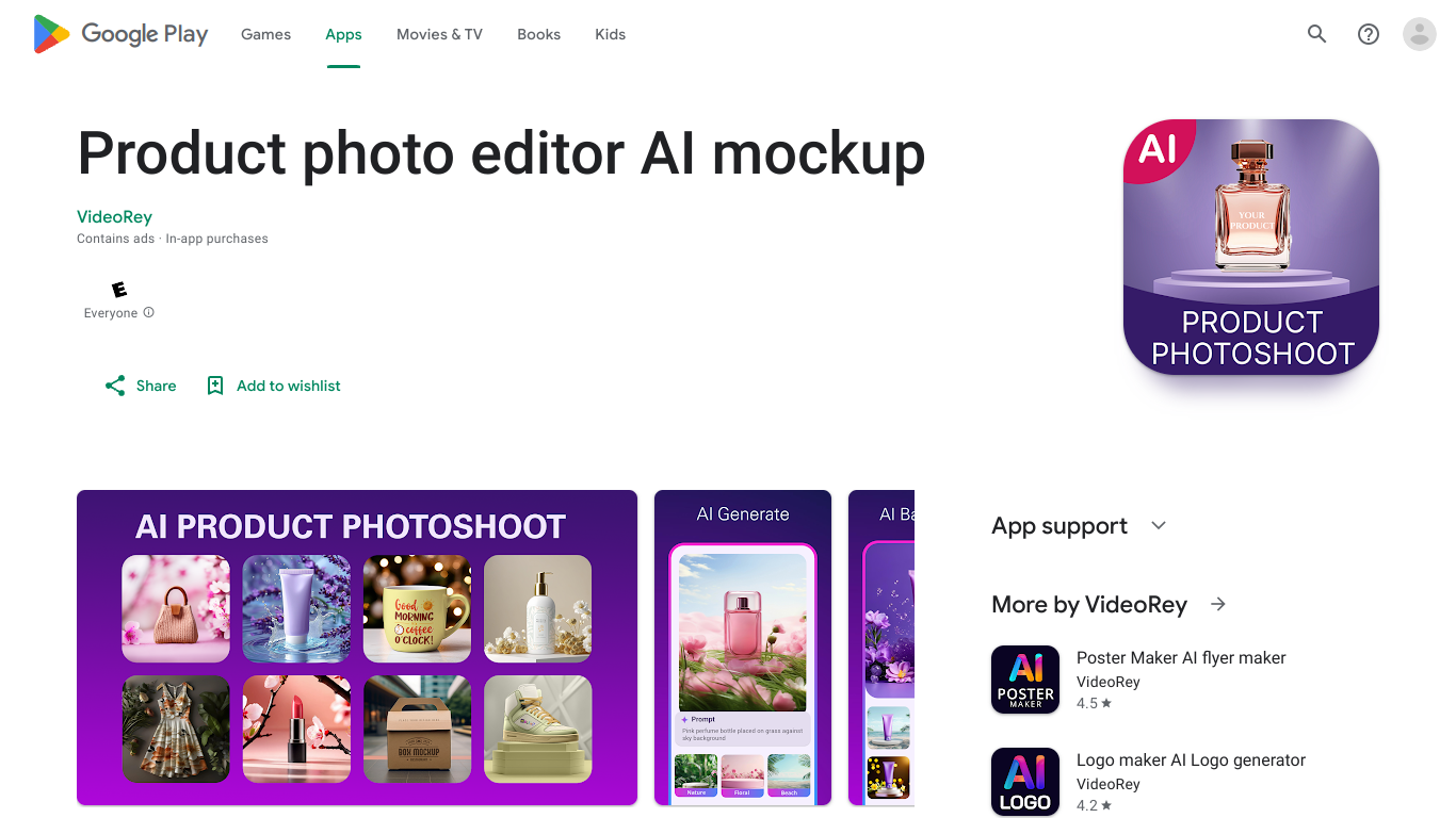 AI Product Photoshoot