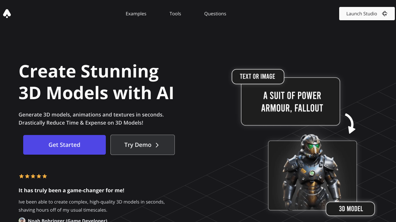 3D AI Studio