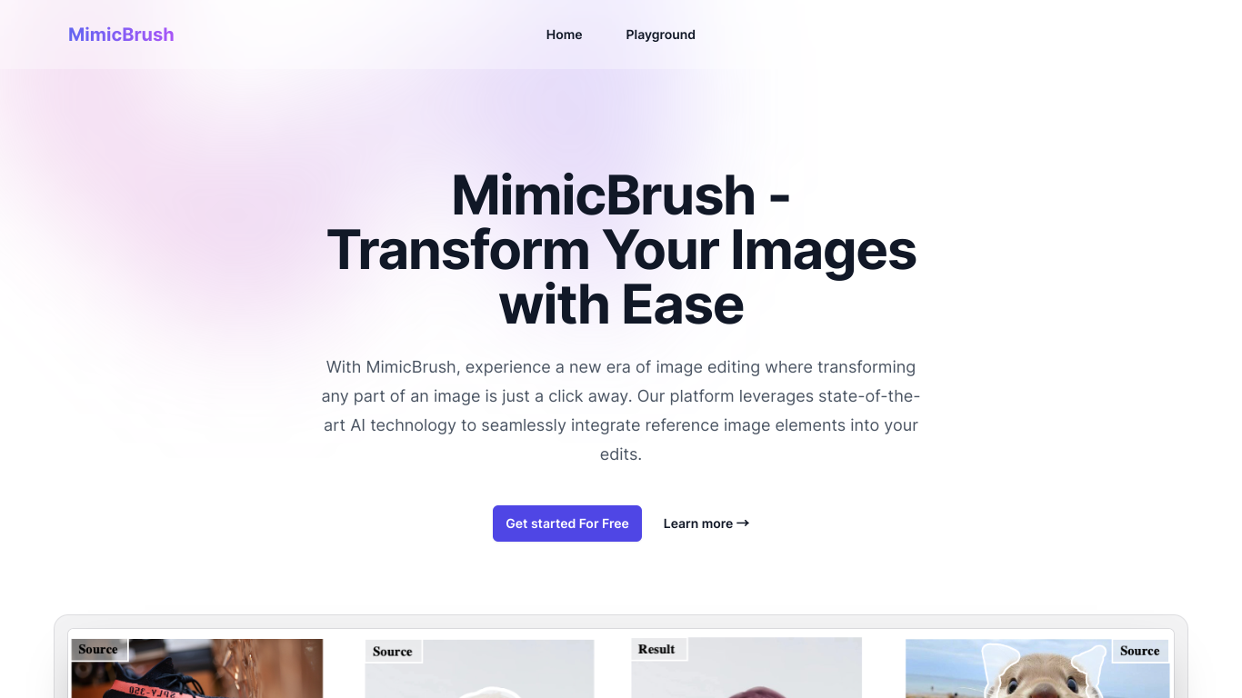 MimicBrush AI
